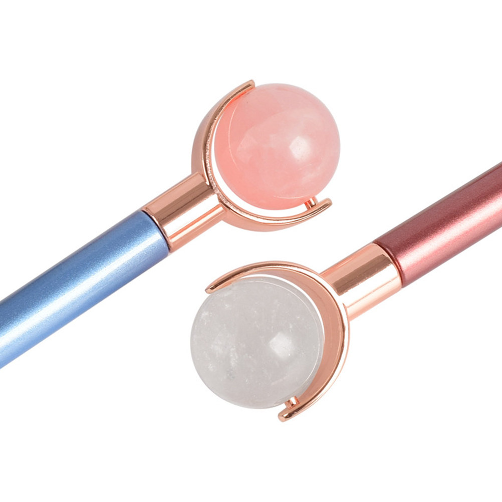 Skincare Pink - Masażer do twarzy, wałek do pielęgnacji