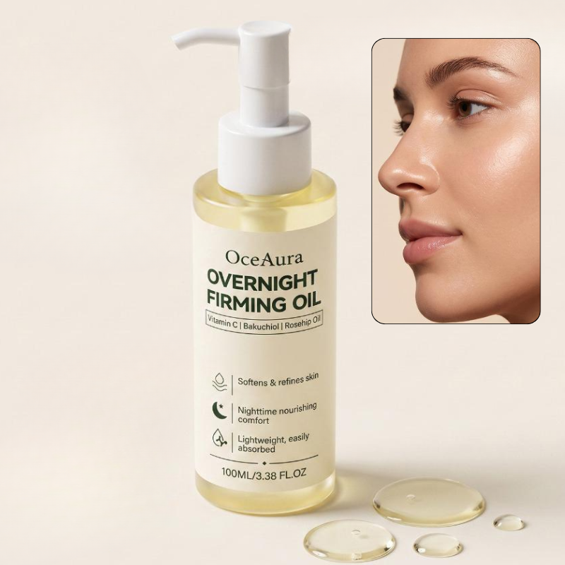 Face Oil Rosehip - 100ml Ujędrniający Olejek do Twarzy na