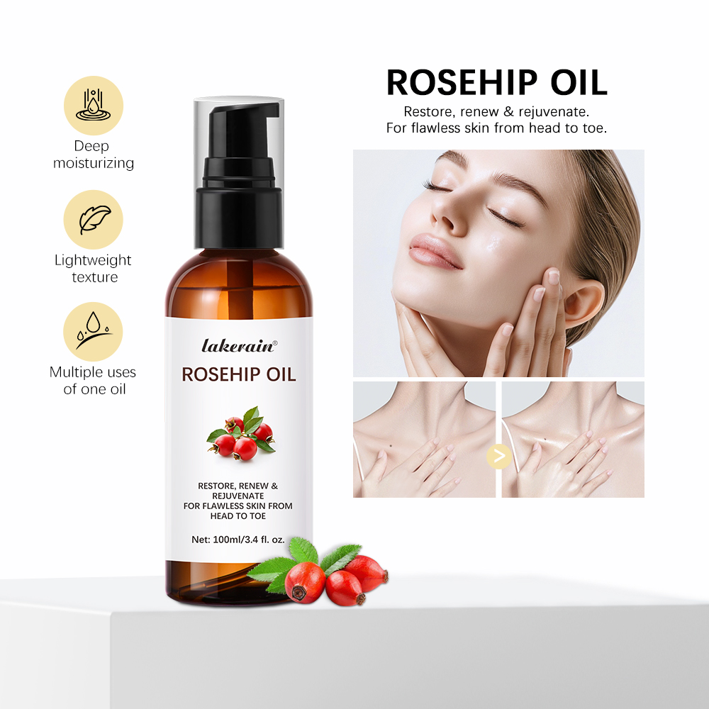 Face Oil Rosehip - Organiczny olej z dzikiej róży 30ml