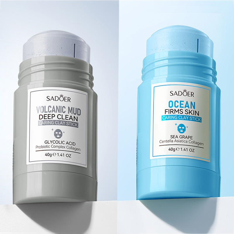 Bentonite Clay Mask - SADOER Maseczki w sztyfcie z błotem