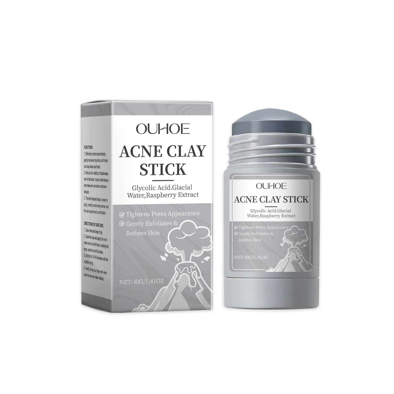Oczyszczanie porów maska ​​gli – Bentonite Clay Mask recenzja i cena