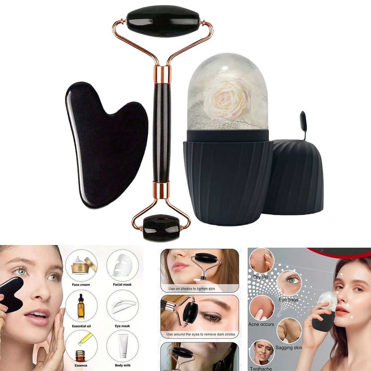 Zestaw do masażu twarzy z lode – Skincare Pink recenzja i cena