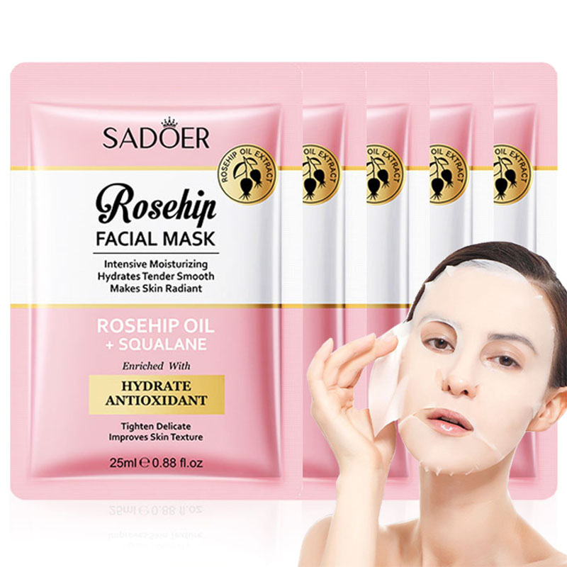 5/10 szt. Maseczka do twarzy z – Face Oil Rosehip recenzja i cena