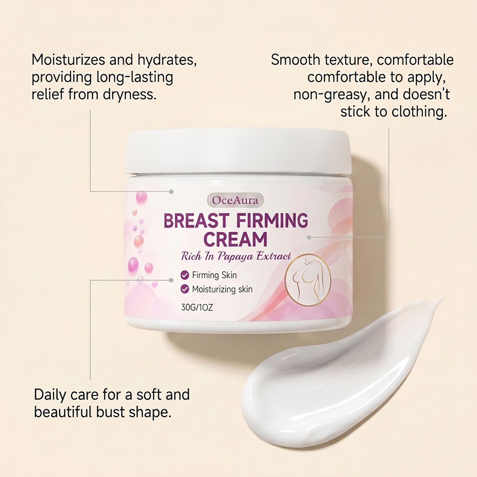 Krem ujędrniający i powiększaj – Skincare Routine recenzja i cena