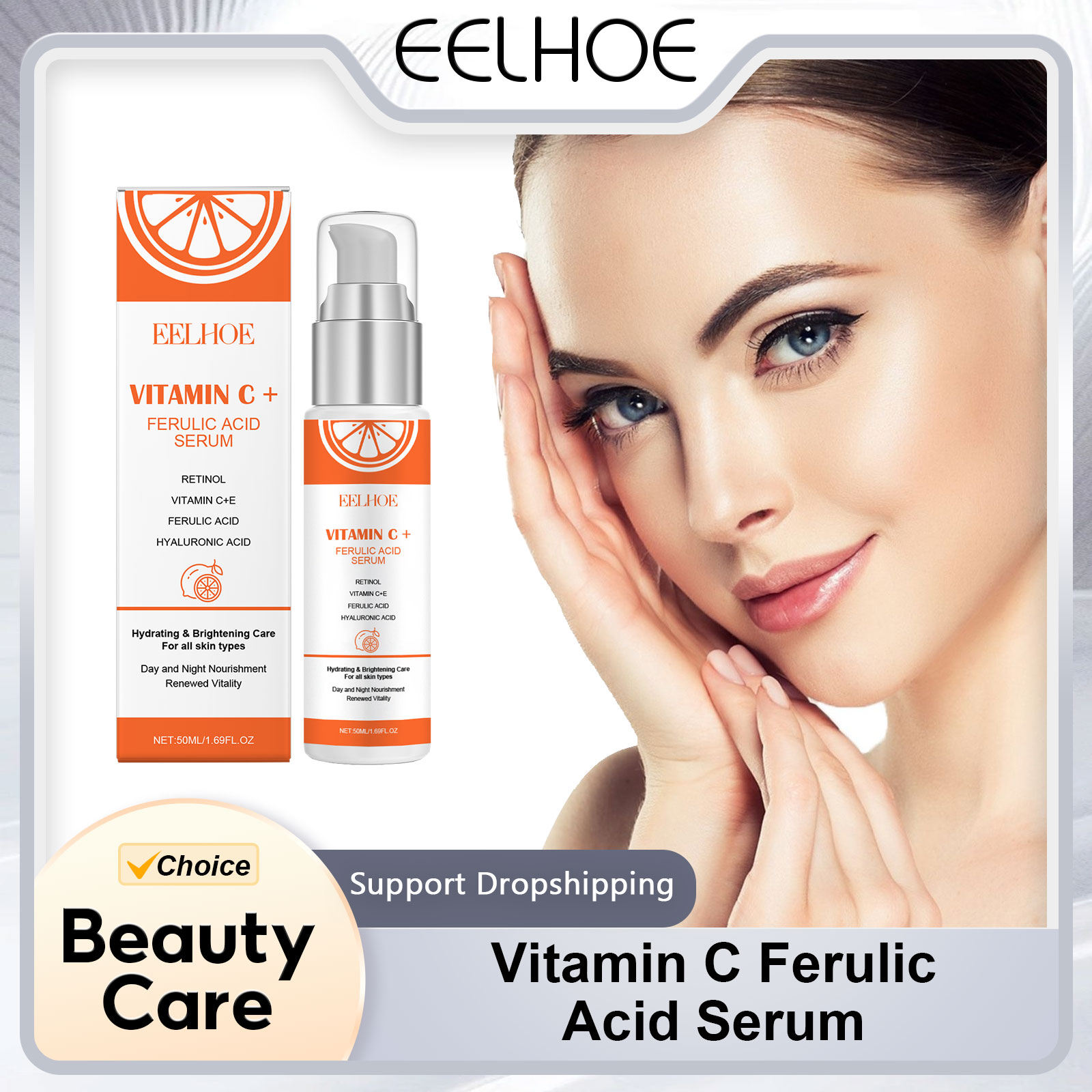 EELHOE Vitamin C E Serum z kwa – Ferulic Acid Serum recenzja i cena